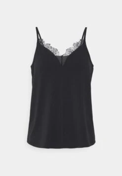 Vero Moda Petite Vmalberta Insert Lace Singlet- Top - Black 10 Vero Moda Petite Vmalberta Insert Lace Singlet- Top - Black -Vero Moda 923ab9f1903249f59724014628330a0e