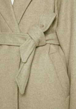 Vero Moda Petite Vmfortune Long Jacket - Mantel - Silver Mink -Vero Moda 941acac8ce244cdbb6d69855776b409b