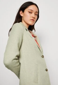 Vero Moda Vmverodonacallie Coat- Halflange Jas - Reseda/Melange -Vero Moda 972c40148e4a43c58ffe46c7568f5a03