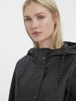 Vero Moda Vmmalou Coated Noos - Parka - Black -Vero Moda 97c20218918b4b4bb76f3735a068dc5d