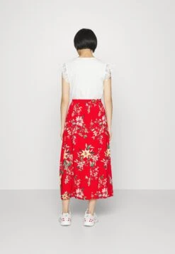 Vero Moda Petite Vmeasy Skirt - A-Lijn Rok - Goji Berry/Tika -Vero Moda 98bf299fd34045608e80eee4d585cbec