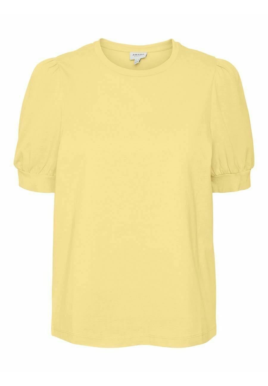 Vero Moda Vmkerry 2/4 O-Neck Vma Jrs Noos - T-Shirt Basic - Lemon Meringue 1 Vero Moda Vmkerry 2/4 O-Neck Vma Jrs Noos - T-Shirt Basic - Lemon Meringue