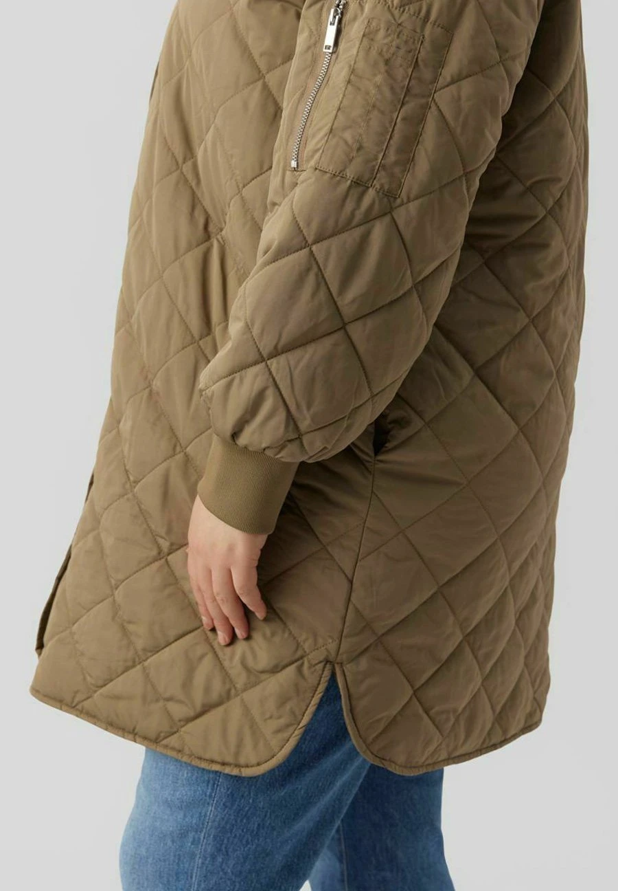 Vero Moda Curve Overjas - Winterjas - Capers 4 Vero Moda Curve Overjas - Winterjas - Capers - Afbeelding 4