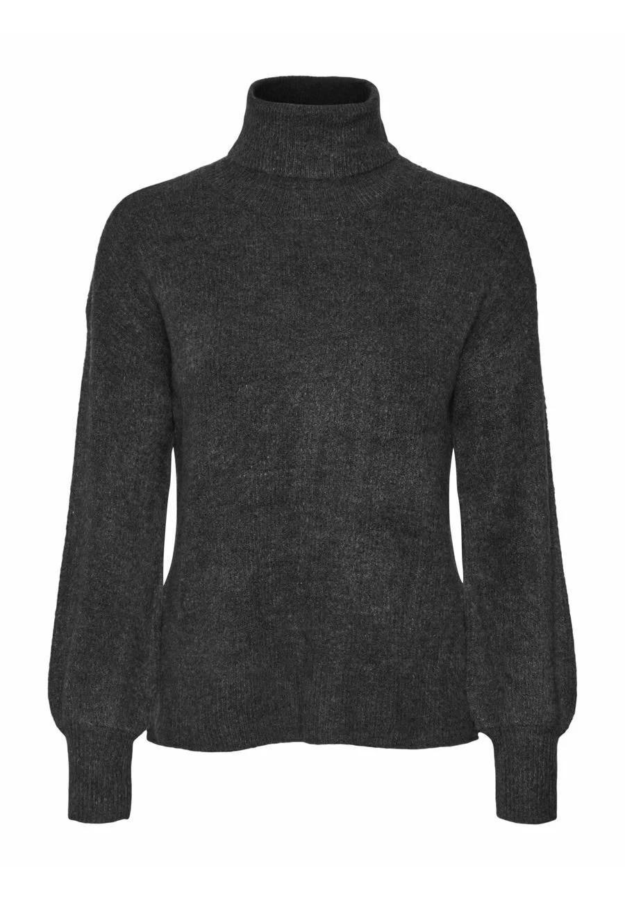 Vero Moda Trui - Dark Grey Melange 5 Vero Moda Trui - Dark Grey Melange - Afbeelding 5