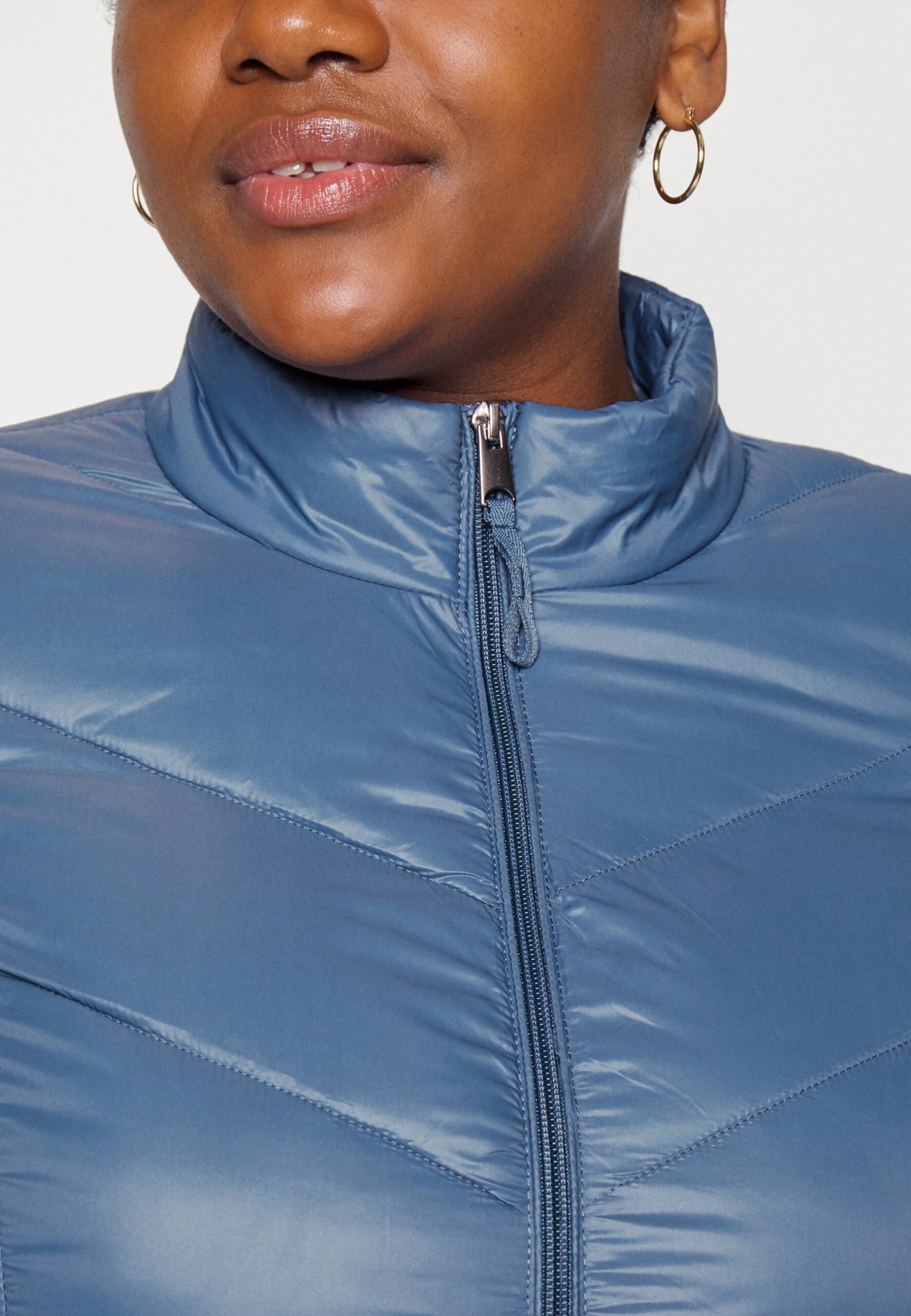 Vero Moda Curve Vmsorayasiv Short Jacket- Jas - China Blue 5 Vero Moda Curve Vmsorayasiv Short Jacket- Jas - China Blue - Afbeelding 5