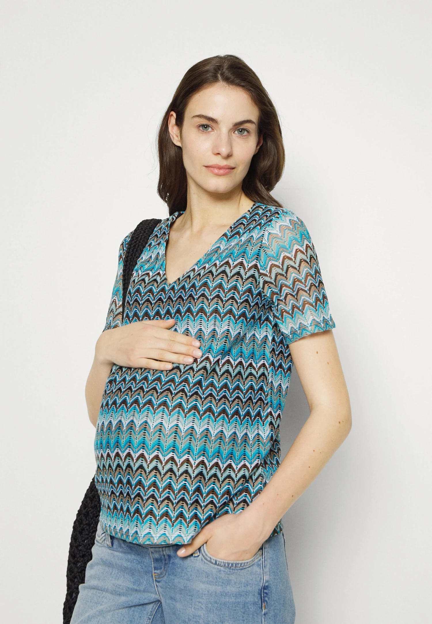 Vmmdicte- T-Shirt Print - Cocoa Brown/ Irish Cream 4 Vmmdicte- T-Shirt Print - Cocoa Brown/ Irish Cream - Afbeelding 4