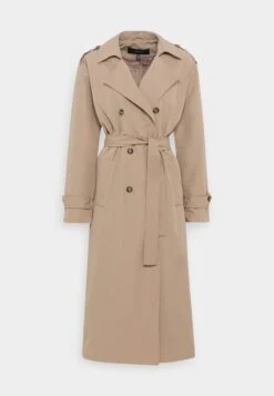 Vero Moda Tall Vmchloe Long Boos - Trenchcoat - Silver Mink