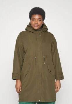 Vero Moda Curve Vmeverly Coat Cur - Parka - Capers