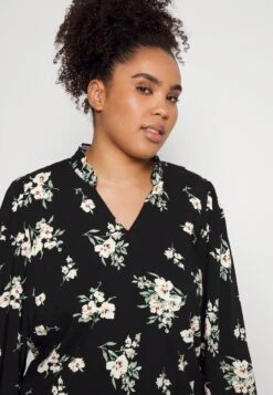 Vero Moda Curve Vmeasy Volume - Blouse - Black/Sandy -Vero Moda a0c7255086c5483c95ab8031746e8eae