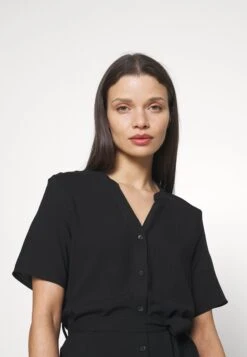 Vero Moda Petite Vmvica Shirt Dress - Blousejurk - Black 11 Vero Moda Petite Vmvica Shirt Dress - Blousejurk - Black -Vero Moda a2a56fe30b1b4666b2a571e07fa904d0