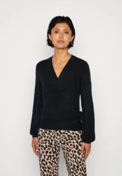 Vero Moda Vmrubellefile Wrap Cardigan - Vest - Black