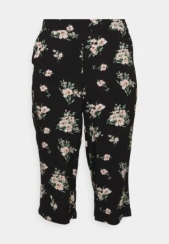 Vero Moda Curve Vmeasy Culotte Pants - Broek - Black/Sandy -Vero Moda a3518c5396514c4a87d04d66ba74faca