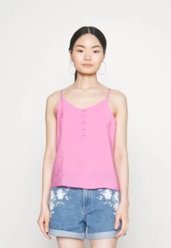 Vero Moda Petite Vmqueeny Singlet V Neck- Top - Cyclamen