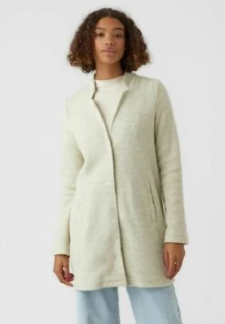 Voorkant 15 Vero Moda Halflange Jas - Reseda