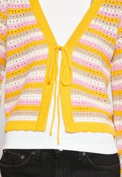 Vero Moda Cardigan - Vest - Radiant Yellow/Bonbon/Irish Cream /Birch -Vero Moda a4dc5bf8efd14e1b90730b12a7fe698e