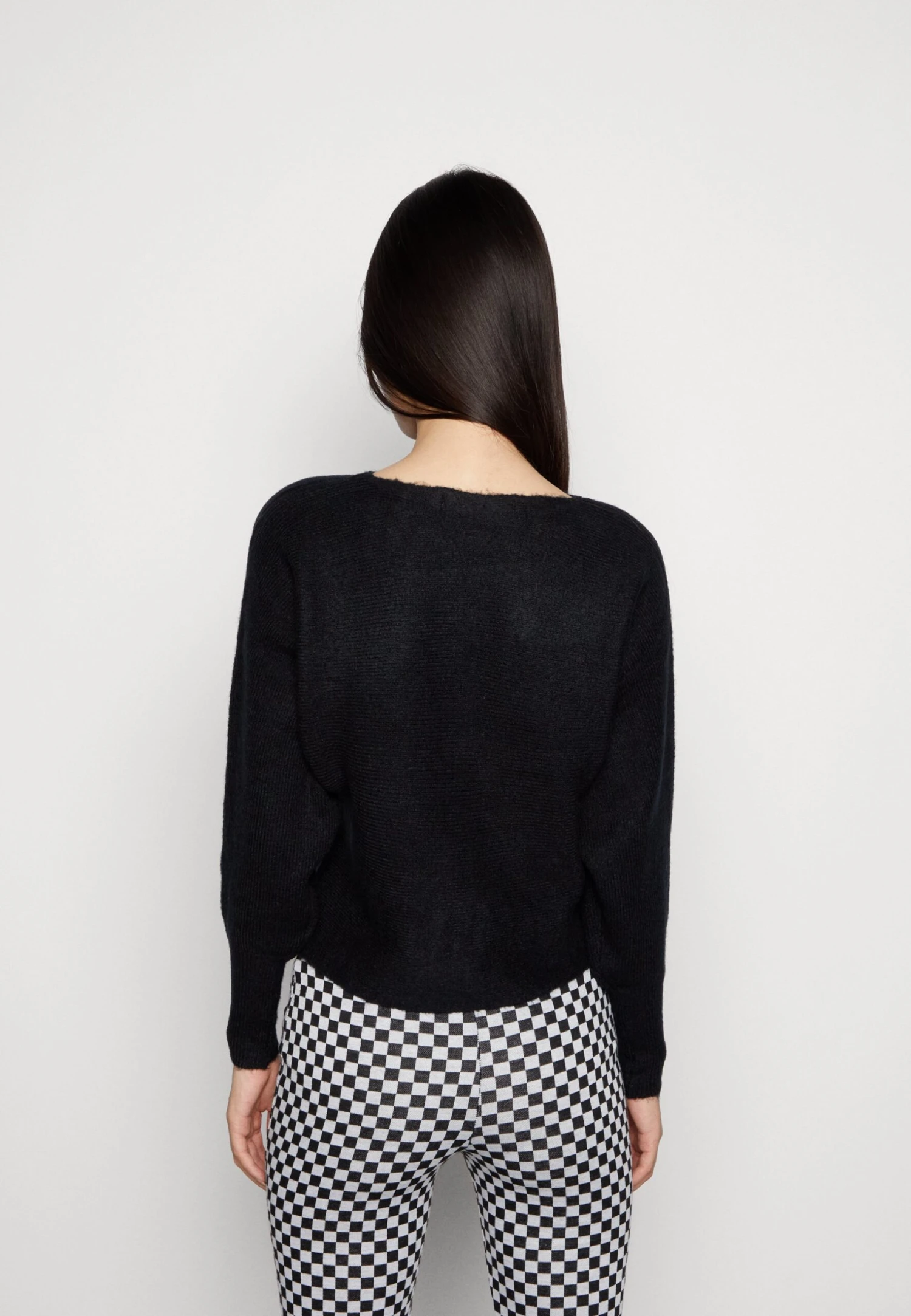 Vero Moda VmrubellefileBoatneck- Trui - Black 3 Vero Moda VmrubellefileBoatneck- Trui - Black - Afbeelding 3