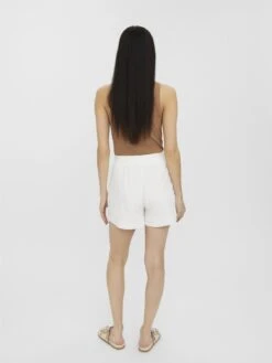 Vero Moda Vmulrikke Broderie Anglais - Shorts - Snow White -Vero Moda a604e9b8c223414eae07b1dc88aab756