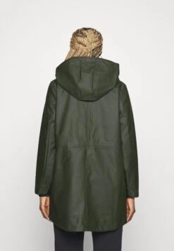 Vero Moda Curve Vmmalou Coated Jacket - Parka - Peat -Vero Moda a700f773e5ee422886ecb3a3a769cfbc