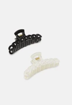 Vero Moda Vmbree Hair Claw 2 Pack - Haaraccessoire - Black/Cream