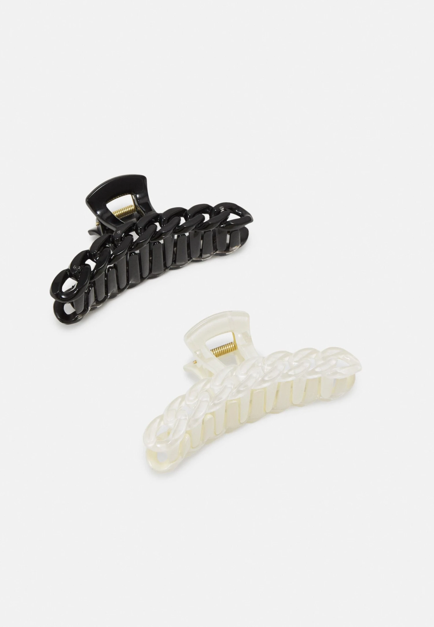 Vero Moda Vmbree Hair Claw 2 Pack - Haaraccessoire - Black/Cream 1 Vero Moda Vmbree Hair Claw 2 Pack - Haaraccessoire - Black/Cream