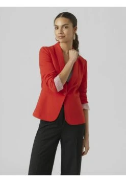Vero Moda Harukimo Ls Classic Noos - Blazer - Tomato -Vero Moda a9a201add89f4358ac876e70eaafdee6