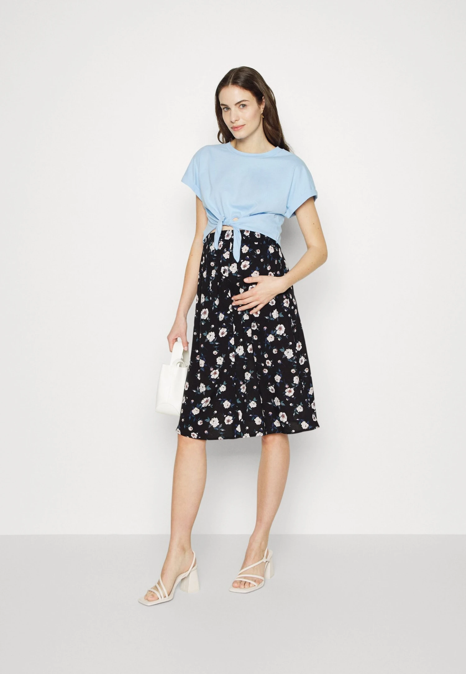 Vmmeasy Calf Skirt New - A-Lijn Rok - Black 2 Vmmeasy Calf Skirt New - A-Lijn Rok - Black - Afbeelding 2