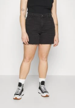 Vero Moda Curve Vmbrenda Mix - Jeansshort - Black