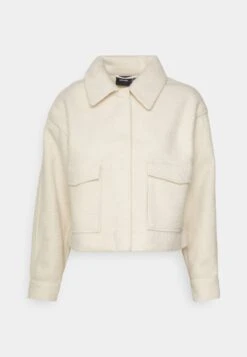 Vero Moda Petite Vmmegan Short Jacket Boos - Lichte Jas - Birch -Vero Moda ad9fd59a753c4fba90c5d774d733274c