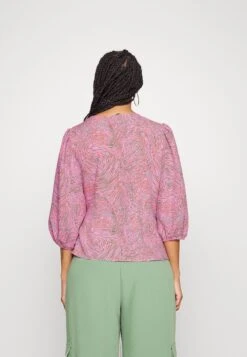 Vero Moda Curve Vmpepper Aya 3/4 Wrap Top- Blouse - Cyclamen/Pepper -Vero Moda ae5e229dbf0041fdb613d73427d7c03c