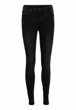 Vero Moda Slim Fit Jeans - Dark Grey Denim -Vero Moda af6aaf932078497a953efb0b1cc7d68c
