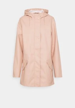 Vero Moda Tall Vmmalou Coated Jacket - Regenjas - Mahogony Rose