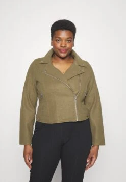 Vero Moda Curve Short Biker Jacket- Bomberjacks - Capers