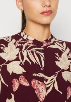 Vero Moda Vmeasy 3/4 Long Shirt Dress - Blousejurk - Winetasting -Vero Moda b7ee35481d88427a8374e90fb40cec4b