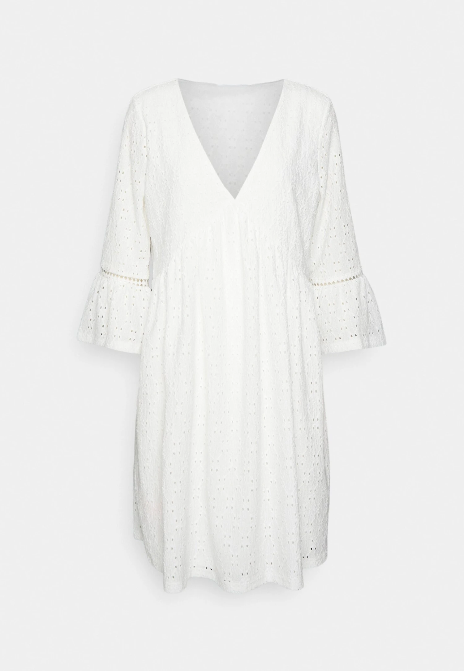 Vero Moda Tall Vmmarcy Short Dress- Jurk - Snow White 4 Vero Moda Tall Vmmarcy Short Dress- Jurk - Snow White - Afbeelding 4