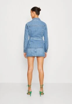 Vero Moda Vmlara Belt Jacket - Spijkerjas - Medium Blue Denim -Vero Moda bb978dd5071a42ea9e86cd56d3a79887
