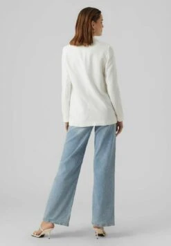 Vero Moda Carmen Ls - Blazer - Snow White -Vero Moda bb9babb2f4f34158bab033dc46865253
