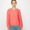Vero Moda Vmelisa Ls O-Neck Ga Ep - Trui - Georgia Peach Melange