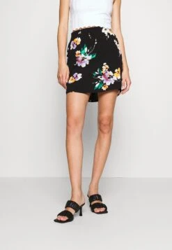 Vero Moda Tall Vmshilah Naja- Minirok - Black/Penny