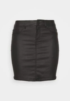 Vero Moda Petite Vmseven Mr Short Coated Skirt - Minirok - Black -Vero Moda c092c610d81a46c7b175130e72f92f44