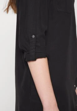 Vero Moda Petite Vmsilla Short Dress Mix - Spijkerjurk - Black -Vero Moda c11c81a27b66439a9626dc4b416766a5