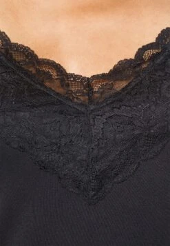 Vero Moda Tall Vmamanda- Top - Black -Vero Moda c1d8c1c6fc0c4a999a964709994b8a23