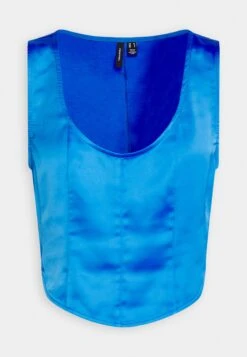 Vero Moda Vmjoann Corsage - Top - Turkish Sea -Vero Moda c296a655a1994485a19dfe270e46fb16
