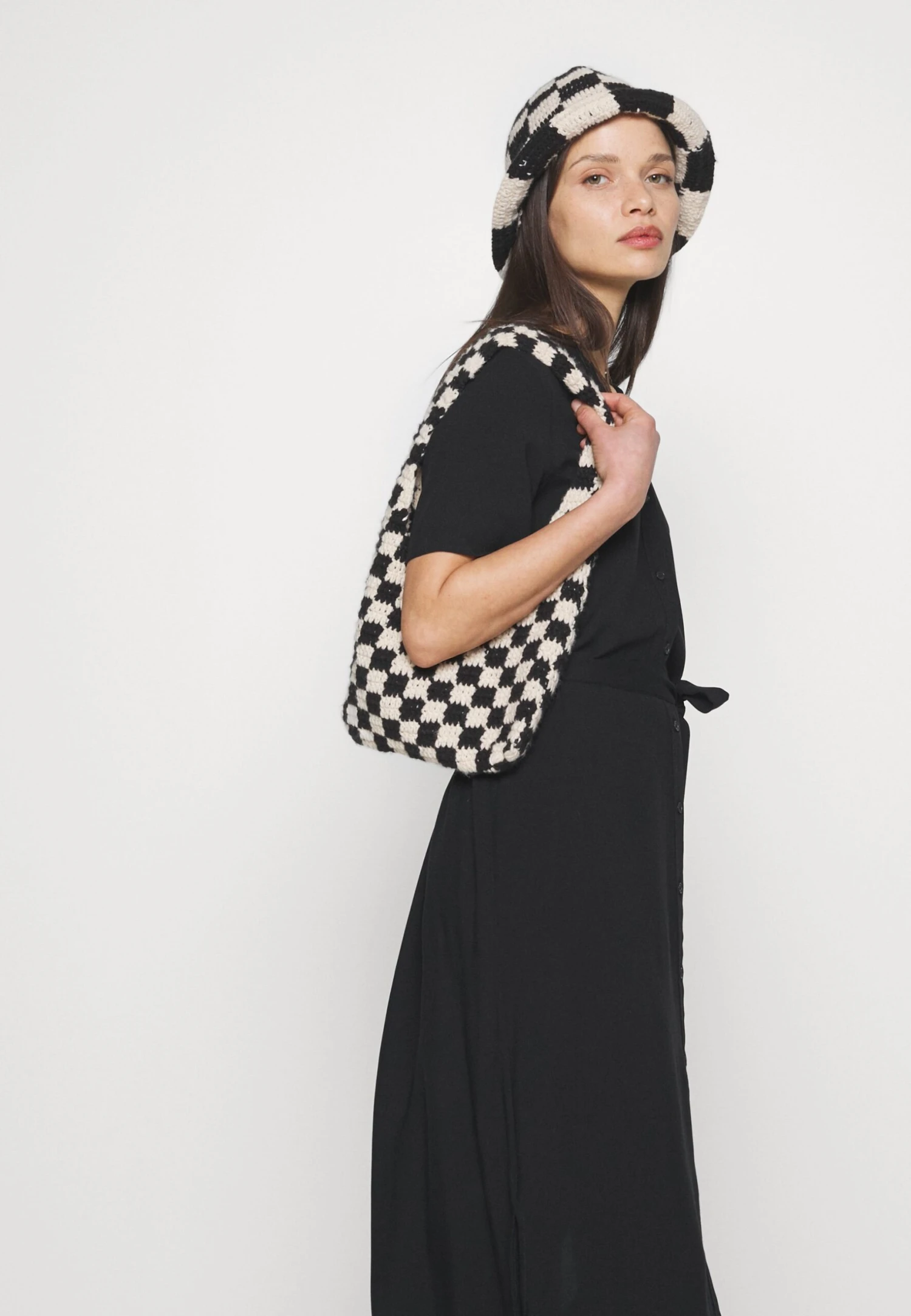 Vero Moda Petite Vmvica Shirt Dress - Blousejurk - Black 5 Vero Moda Petite Vmvica Shirt Dress - Blousejurk - Black - Afbeelding 5