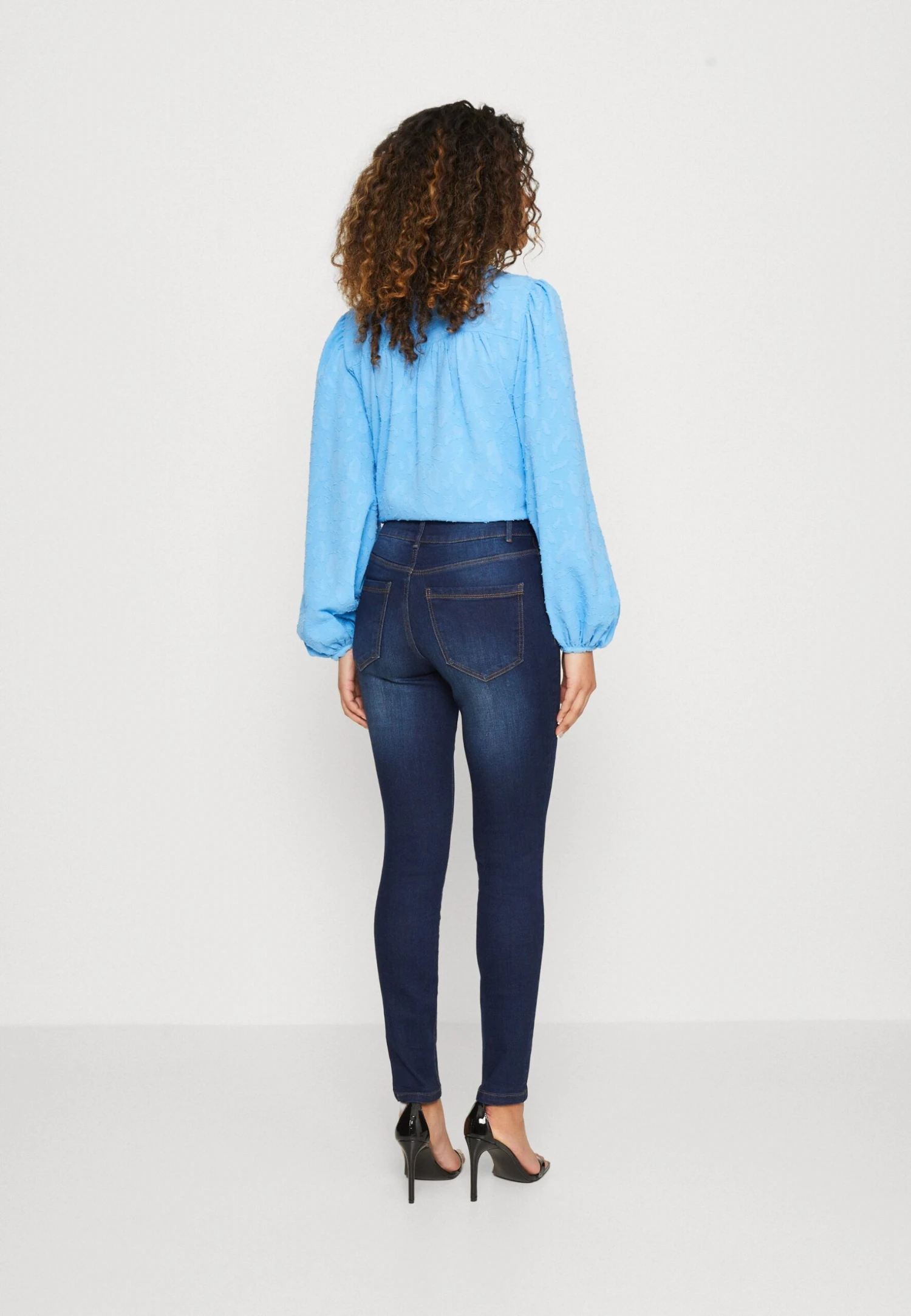 Vero Moda Vmsophia- Jeans Skinny Fit - Dark Blue Denim 3 Vero Moda Vmsophia- Jeans Skinny Fit - Dark Blue Denim - Afbeelding 3