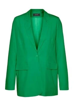 Vero Moda Langärmelig - Halflange Jas - Bright Green