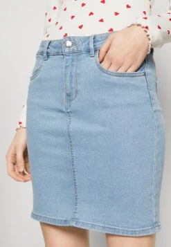 Vero Moda Vmluna Skirt - Jeansrok - Light Blue Denim -Vero Moda c816a85eb9af4c558d9dee84cb607bef