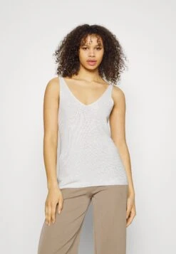 Vero Moda Tall Vmnewlex Sun - Top - Snow White