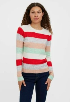 Vero Moda Vmplaza Ls Block - Trui - Birch