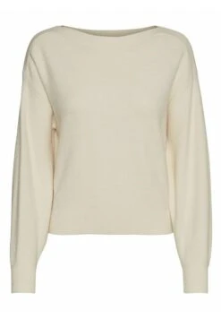 Vero Moda Curve U Boot Ausschnitt - Trui - Birch -Vero Moda c9bbf4bee3ba4d54b56a35420a756b80