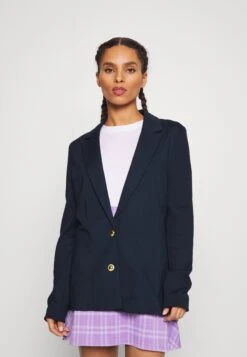Vero Moda Petite Vmeva Slim - Blazer - Navy/Gold